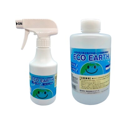 消臭スプレー エコアーススプレー300ml+エコアースボトル1000ml[No5698-2261]