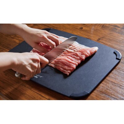 期間限定寄附額 [ ミクロまな板 (L) (M) (S) セット 黒 ][No5698-2533]