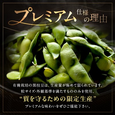 限定100セット 兵庫県育成品種 ひかり姫(R)冷凍黒枝豆 プレミアム3P[No5698-2755]