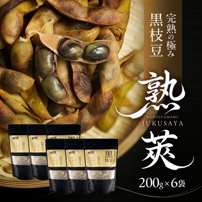 完熟黒枝豆(冷凍)6P[No5698-2759]