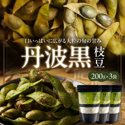 丹波黒枝豆(冷凍)3P[No5698-2760]