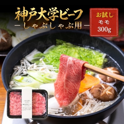 神戸牛 神戸大学ビーフ しゃぶしゃぶ用 お試し 300g[No5698-2782]