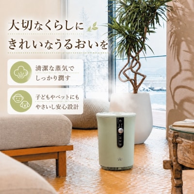 アラジン スチーム式 加湿器 グリーン 緑 Aladdin AHF-60A[No5698-2841]