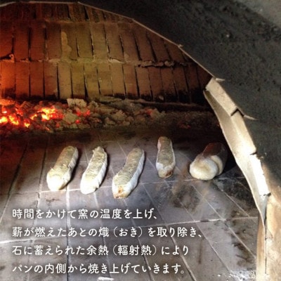 【毎月定期便】ときはや石窯薪火パンのバラエティセット全3回