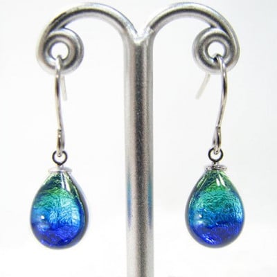 長七屋のケラマブルーピアス　KP-3　証明書付き