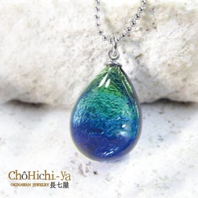 長七屋のケラマブルーネックレス　KN-4 　証明書付き