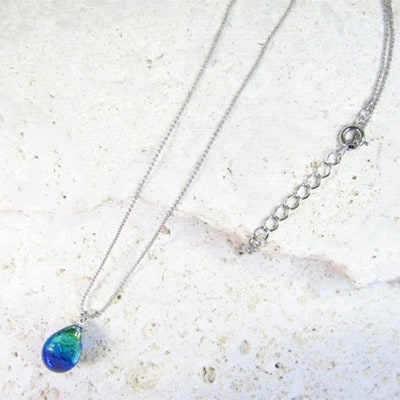 長七屋のケラマブルーネックレス　KN-4 　証明書付き