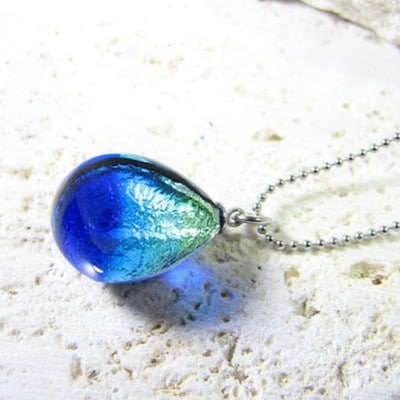 長七屋のケラマブルーネックレス　KN-4 　証明書付き