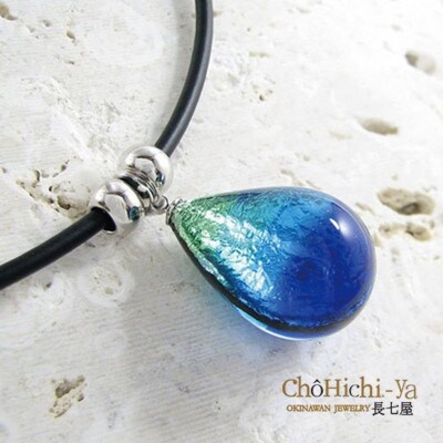 長七屋のケラマブルーネックレス　KNH-7 　証明書付き