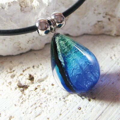 長七屋のケラマブルーネックレス　KNH-7 　証明書付き