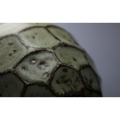 伝統のやちむん　城壁カット カップ(1個)【仁陶器工房】