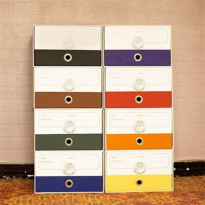 収納BOX DOUBLEBOTTOM ALEX ベースカラーWHITE 8点セット ZA10