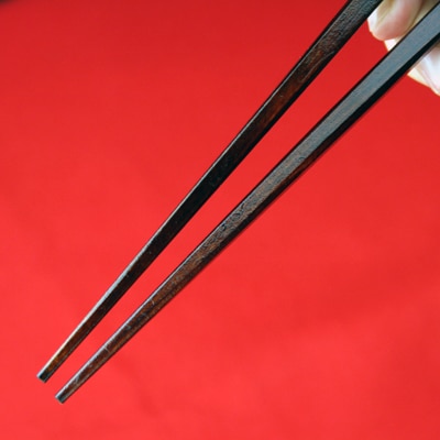 木曽ひのきすり漆箸　5膳揃え