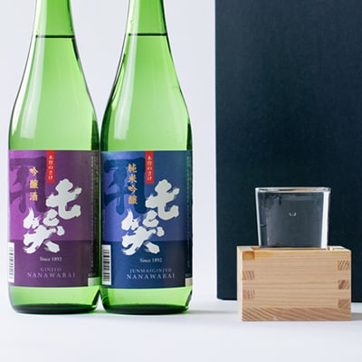 【七笑酒造】木曽の華セット(純米吟醸酒720ml・吟醸酒720ml　各1本)蔵元直送