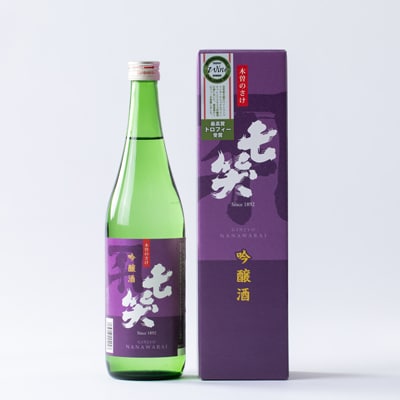 【七笑酒造】吟醸酒　720ml　カートン付き　蔵元直送