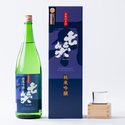 【七笑酒造】純米吟醸1.8L