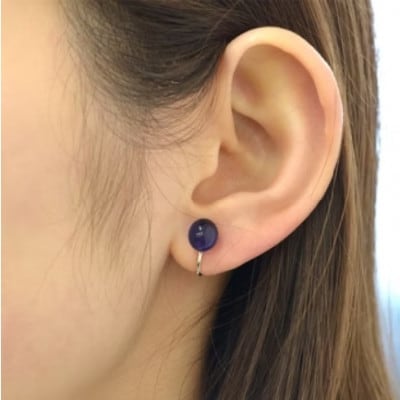 【つぶのね】アップサイクルアクセサリー　イヤリング　kotoシリーズ