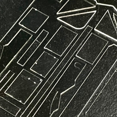 【木曽発】アップサイクルガラス ピアス lino