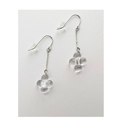 【木曽発】アップサイクルガラス アクセサリー hanana