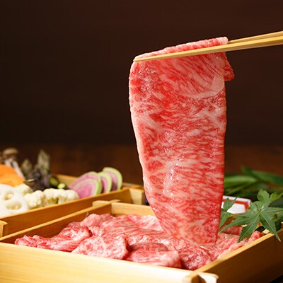 [A5ランク佐賀牛]三栄の佐賀牛ロースセット(ステーキ200g×2枚・スライス400g)