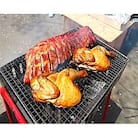 【クリスマス限定12月中旬発送】スペアリブスモーク1個、半丸チキンスモーク2個