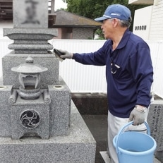 お墓清掃サービス(1回分)【対象:柳井市内のお墓】