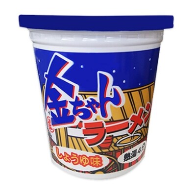 金ちゃんラーメンカップしょうゆ味1箱(12個)【1A010a】 