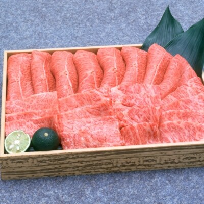 阿波牛カルビ焼肉 600g【AD002】