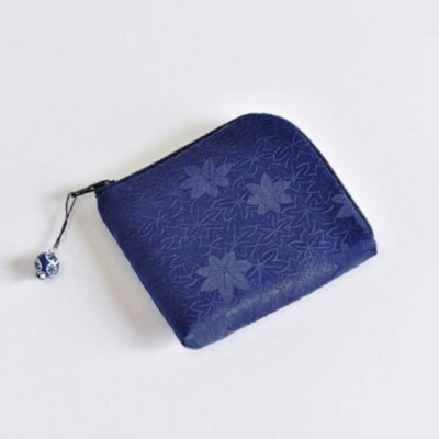 阿波藍・本藍染め　小銭入れ【DB003】