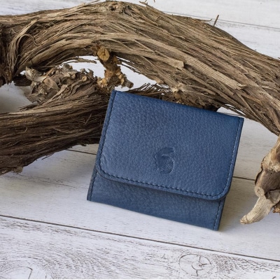 本革 藍染め コインケース【CT003】