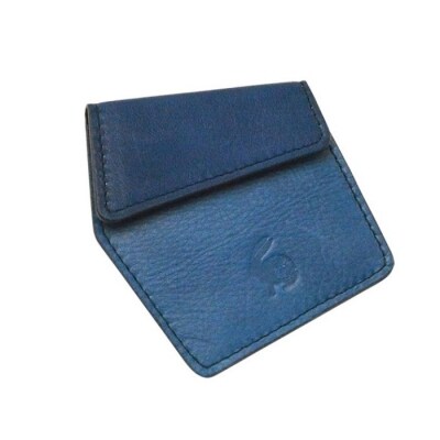 本革 藍染め オリガミコインケース【CT004】