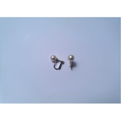 【特選品】アコヤ真珠イヤリング【EH004】