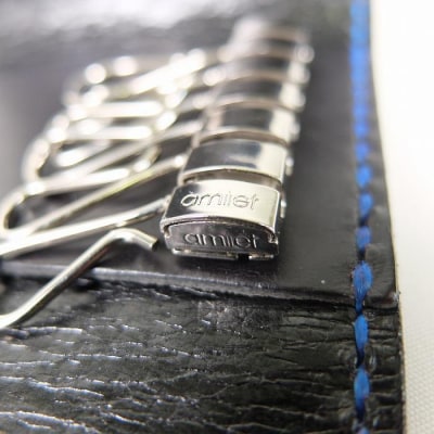 阿波レザー　本藍染め キーケース【CZ006】