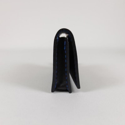 阿波レザー　本藍染め 名刺入れ　CC-2【CZ017】