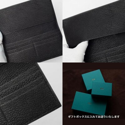 【本革・手縫い】茶利八方革の長財布【CY008】