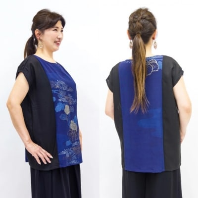 阿波藍・本藍染め　チュニック【DB001】