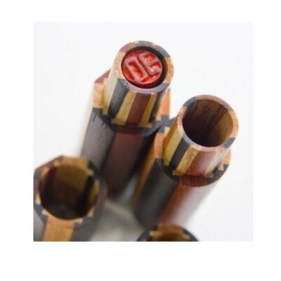 【匠の技】高級木材 寄せ木印鑑ケース(八角形)【DK005VC02】