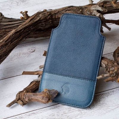 本革 藍染め iPodケース【CT021】