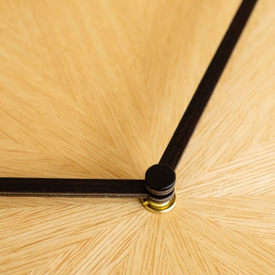 CLOCK Rays ナラ【DR019】