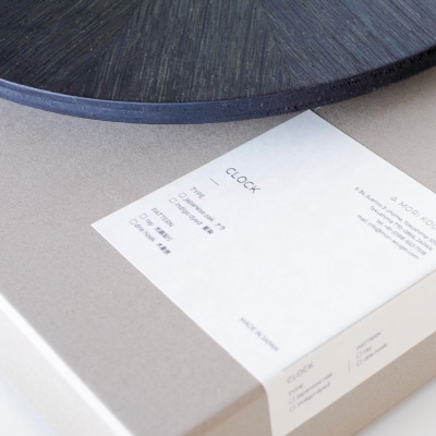 CLOCK Rays ナラ(藍染)【DR020】