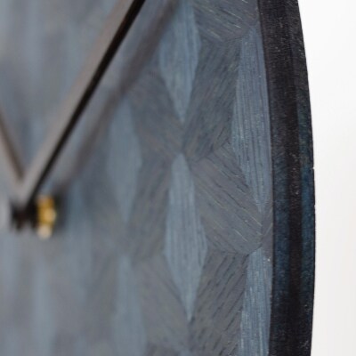 CLOCK Hoek ナラ(藍染)【DR022】