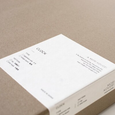 CLOCK Hoek ナラ(藍染)【DR022】