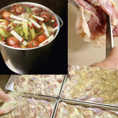 骨付き鶏 阿波尾鶏 ローストチキン 4本セット 冷蔵 調理済【AH006】