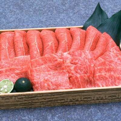 阿波牛カルビ焼肉　1kg【AD011】