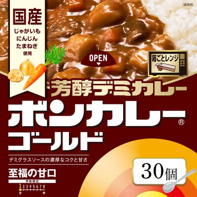 ボンカレーゴールド　芳醇デミカレー　至福の甘口【CA048】