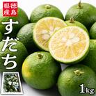 【期間限定】冷蔵すだち 1箱(約1kg)(10月下旬より順次発送)【FL002】