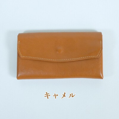 クラッチーノ ネクスト 小型長財布(キャメル)【CZ052VC02】