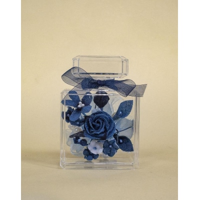 藍染花　香水瓶 小【DA019】