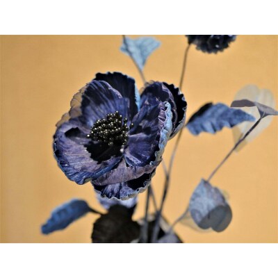 藍染花　一輪挿しアレンジ 大(アルバ)【DA020】