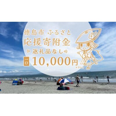 【返礼品なし】徳島市　応援寄附金(一口10,000円)【ZZ005】